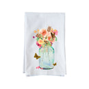 Fall Mason Jar Kitchen Towel
