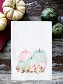Pastel Pumpkins Kitchen Towel