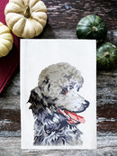 Paint By Number Poodle Kitchen Towel