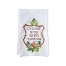 Thanksgiving Crest Kitchen Towel