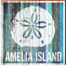 Amelia Island Sand Dollar | Wall Art Print on Real Wood