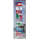 Eight Flags of Amelia Island | Wall Art Print on Real Wood