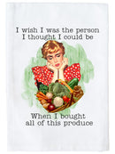 Bought All This Produce Kitchen Towel