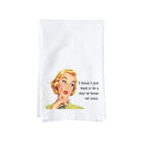Stay At Home Cat Mom Kitchen Towel