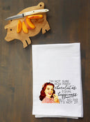 Chocolates Equal Happiness Kitchen Towel