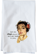 Drink About It Kitchen Towel