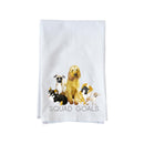 Dog Squad Goals Kitchen Towel