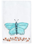 Blue Butterfly Kitchen Towel