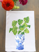 Ginger Jar Heart Palm Kitchen Towel