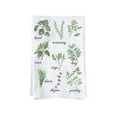 Herb Collage Kitchen Towel