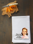 Where I Come In Kitchen Towel
