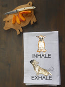 Inhale Exhale Kitchen Towel