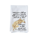 Just Be A Doodle Kitchen Towel