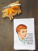 Put My Phone Down Kitchen Towel