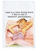 Selective Participation Kitchen Towel