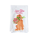 Love You Bunches Kitchen Towel