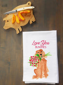 Love You Bunches Kitchen Towel