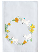 March Wreath with Options Kitchen Towel