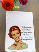 Not Dog Person Kitchen Towel