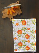 Orange Collage All Over Print Kitchen Towel