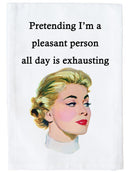 Pleasant Person Kitchen Towel