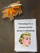 Pleasant Person Kitchen Towel