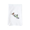 Robin And Blackberries Kitchen Towel