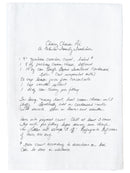 Custom Recipe Towel