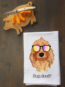 Sup Dood Red Kitchen Towel