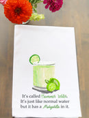 Summer Water Margarita Kitchen Towel