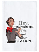 Trainwreck Kitchen Towel