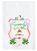 Wedding Cake Happily Ever After Kitchen Towel
