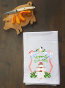 Wedding Cake Happily Ever After Kitchen Towel