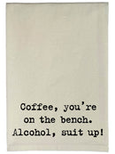 Alcohol Suit Up Natural Kitchen Towel