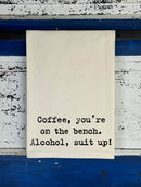 Alcohol Suit Up Natural Kitchen Towel