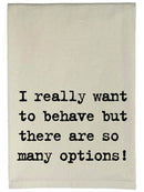 Want To Behave Natural Kitchen Towel