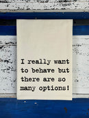Want To Behave Natural Kitchen Towel