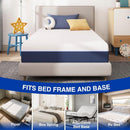 Twin Size 6-inch Gel Infused Medium Firm Memory Foam Mattress