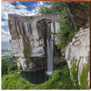 Ruby Falls | Wall Art Print on Real Wood