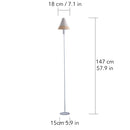 Cordless Rechargeable Indoor and Outdoor Floor Lamp
