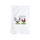 Close Your Eyes Kitchen Towel