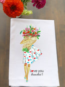 Love You Bunches Kitchen Towel