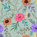 Multicolored Flowers Wallpaper