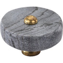 Mascot Hardware Tacoma 1-1/2 in. Textured Marble Cabinet Knob (Pack of 10)