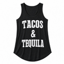 Tacos & Tequila Graphic Tank Top, Yoga Tank [Available in Sizes SM-XL]