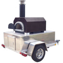CBO 750 Tailgater | Mobile Wood Fired Pizza Oven Trailer | 38" X 28" cooking surface | 2-3 - 10" pizzas at a time | 50-60 pizzas an hour