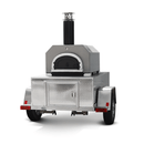 CBO 750 Tailgater | Mobile Wood Fired Pizza Oven Trailer | 38" X 28" cooking surface | 2-3 - 10" pizzas at a time | 50-60 pizzas an hour