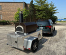 CBO 750 Tailgater | Mobile Wood Fired Pizza Oven Trailer | 38" X 28" cooking surface | 2-3 - 10" pizzas at a time | 50-60 pizzas an hour