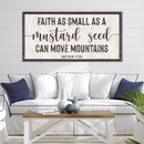 Matthew 17:20 - Faith Can Move Mountains Sign II