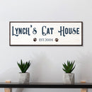 Cat House Sign